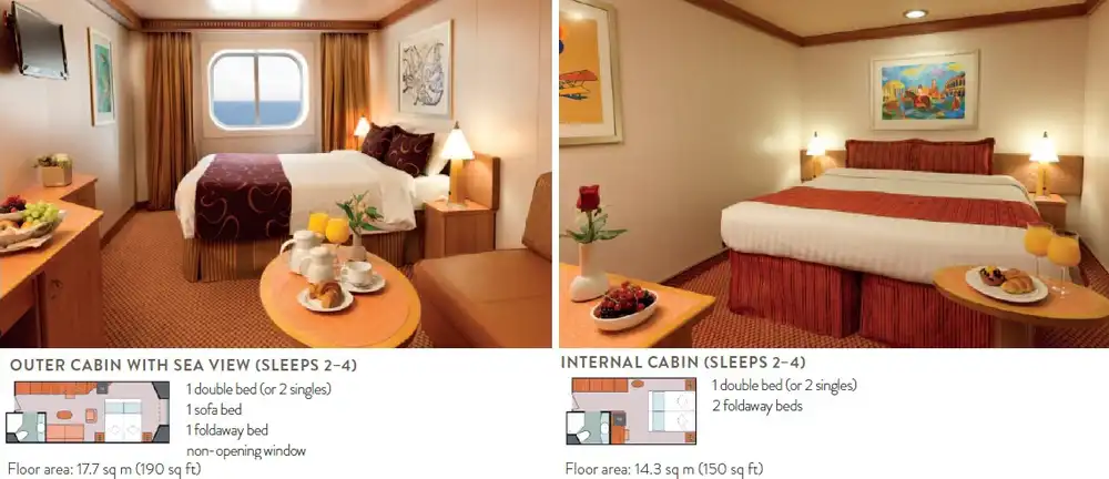 costa fascinosa opis kabina 1