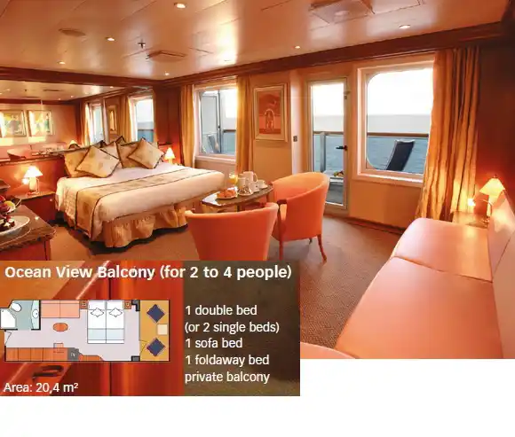 C fortuna balkonska kabina 33