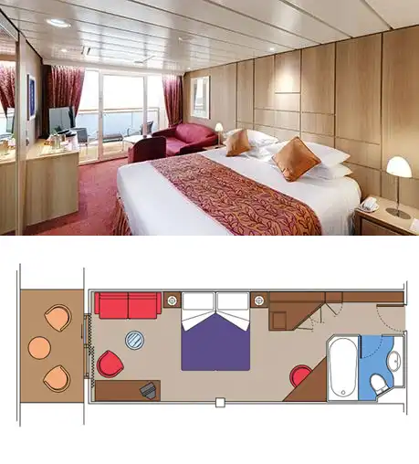 suite kabina msc sinfonia